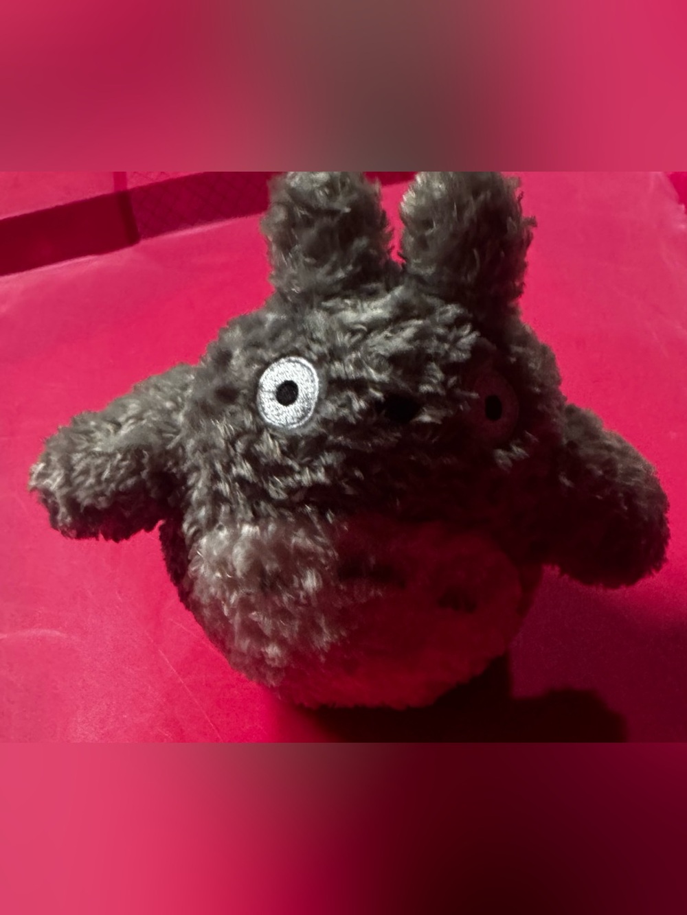My Neighbor Totoro Gray Plush Bunny Stuffed Animal - Soft Cuddly Toy